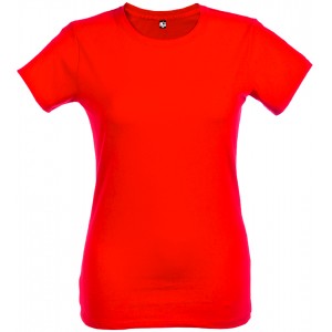 T-SHIRT SRA M/CURTA ANKARA WOMEN VERMELHA